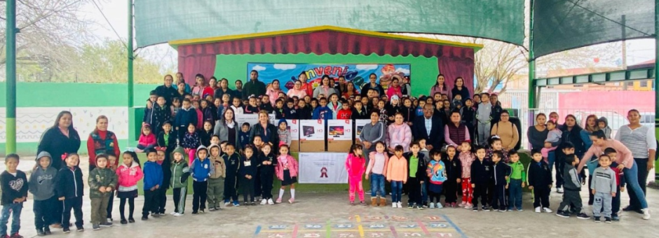 Entregan apoyos a planteles educativos, autorizados por el alcalde Mario López