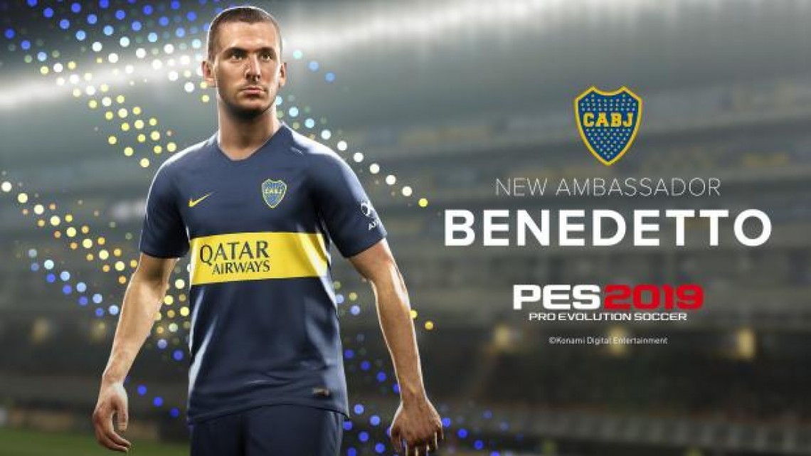 La Liga Argentina, Falcao y Benedetto llegan a PES 2019