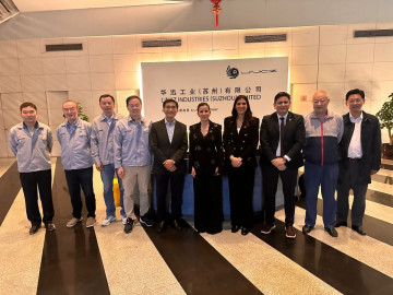 Concreta Secretaría de Economía en China inversión de 40 millones de dólares para Tamaulipas