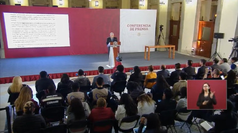 Reelección, apoyos, Odebrecht, esto y más en conferencia matutina de AMLO