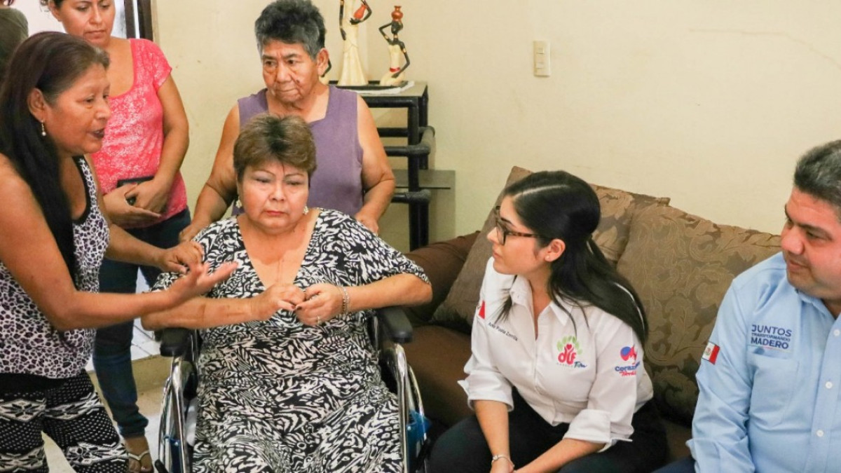 Gobierno y DIF Madero apoyan a sectores vulnerables