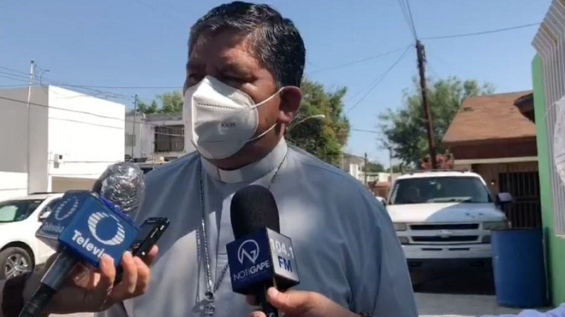 Pide Obispo de Nuevo Laredo no bajar la guardia contra Covid-19 