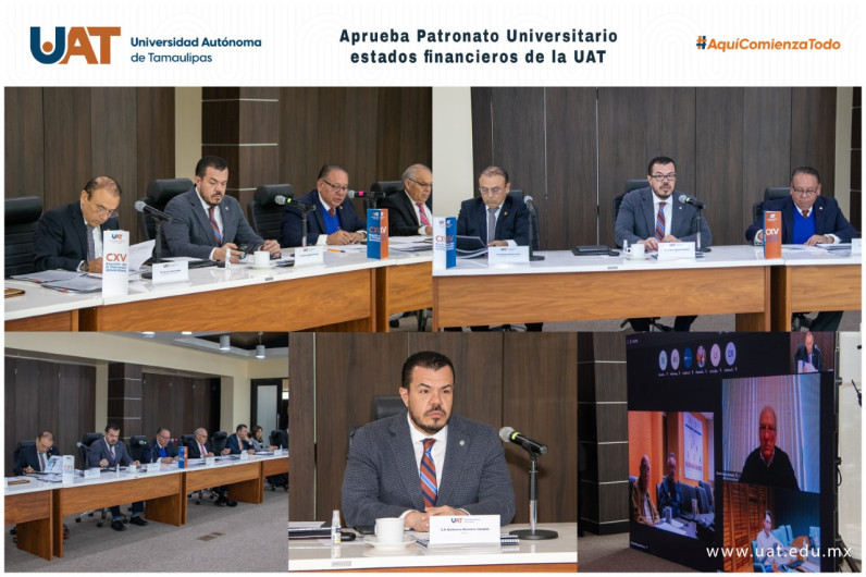 Aprueba Patronato Universitario estados financieros de la UAT