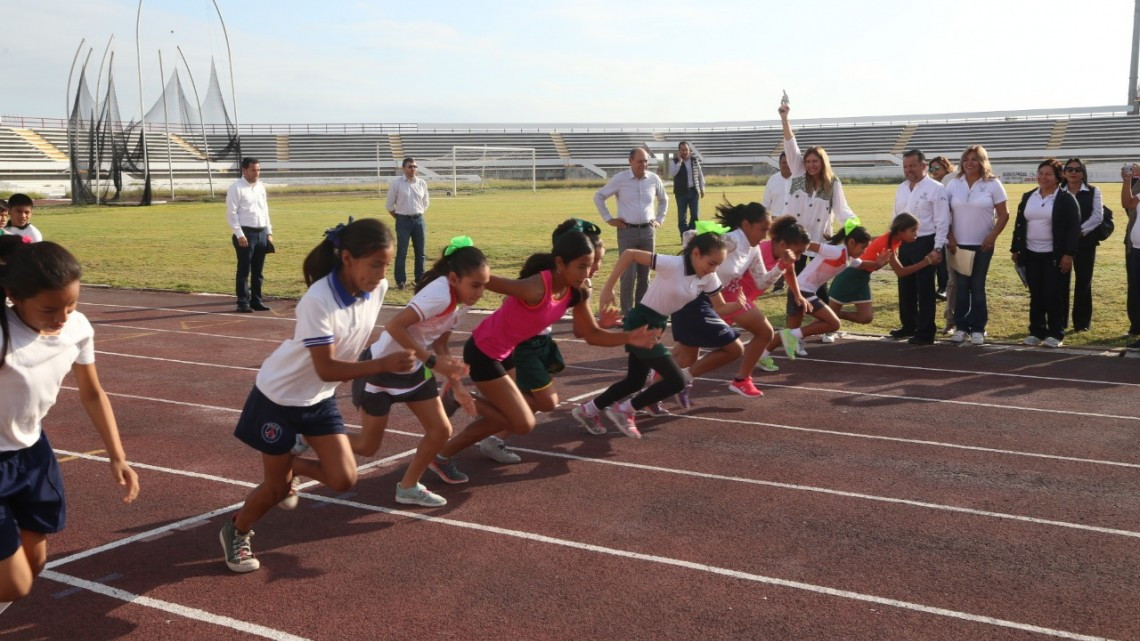 Etapa local de Juegos Deportivos Escolares es inaugurada