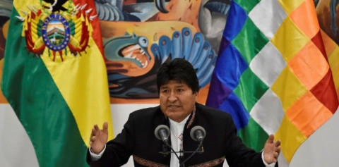 Evo Morales se declara ganador de las elecciones presidenciales en Bolivia