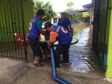 Continúa atendiendo Gobierno de Tamaulipas a familias afectadas por lluvias