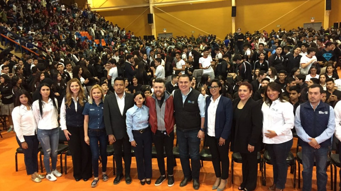 Motiva Daniel Habif a más de 5 mil jóvenes en Matamoros