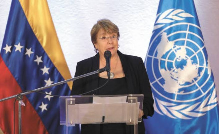 Bachelet pide al gobierno de Maduro liberar a los presos políticos