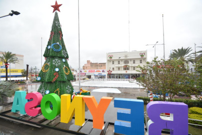 Pista de Hielo y encendido del Pino Navideño serán inaugurados