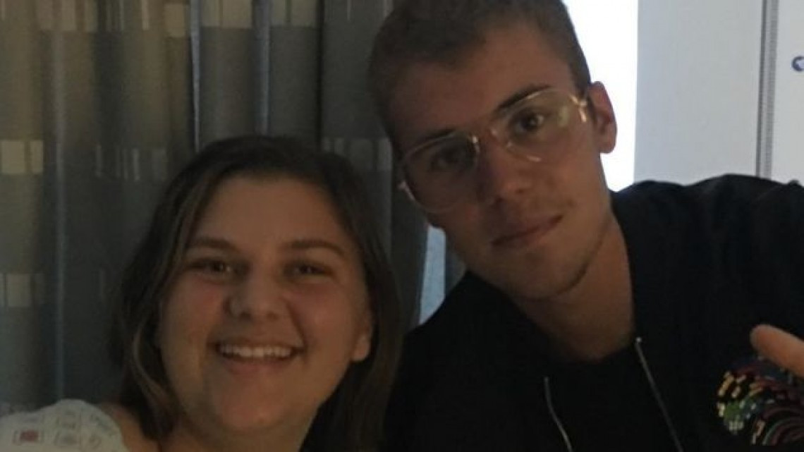 Justin Bieber sorprende a niños en un hospital de California