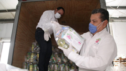  Ante pandemia, DIF Tamaulipas contribuye a la alimentación de familias de la entidad