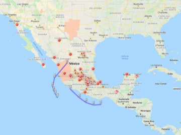 Activan “Mapa de Crisis” para México