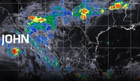 Huracán John se degrado a tormenta tropical