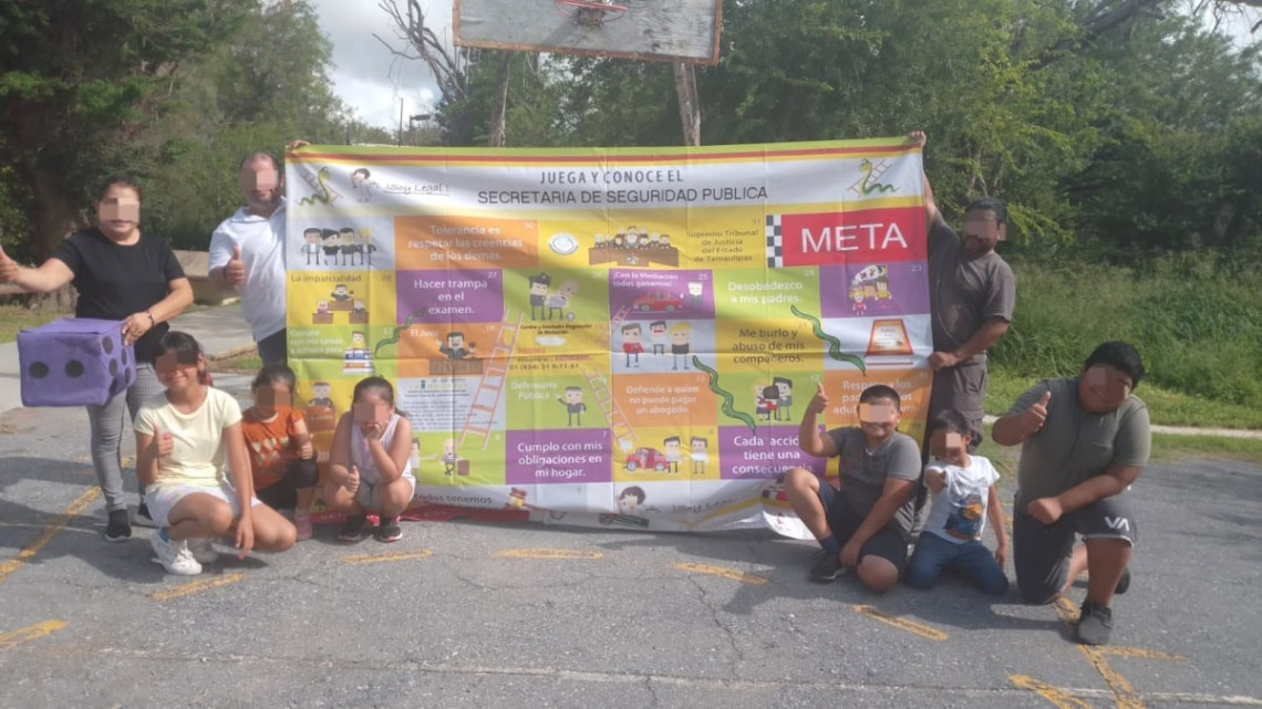 Menores de Reynosa participan en Campamento de Verano 2024 organizado por la SSPT