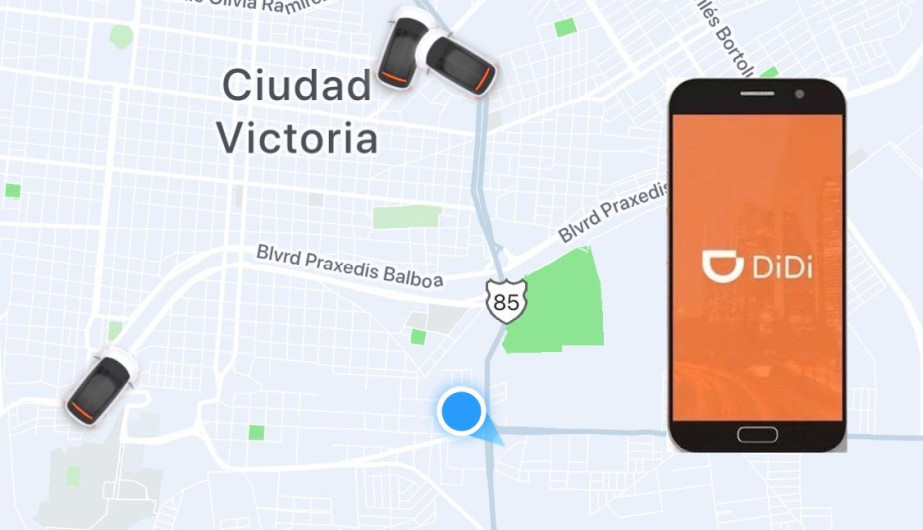 Pese a restricción del transporte llega DiDi a Victoria