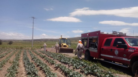 Fuga de gas LP pone en alerta a Puebla