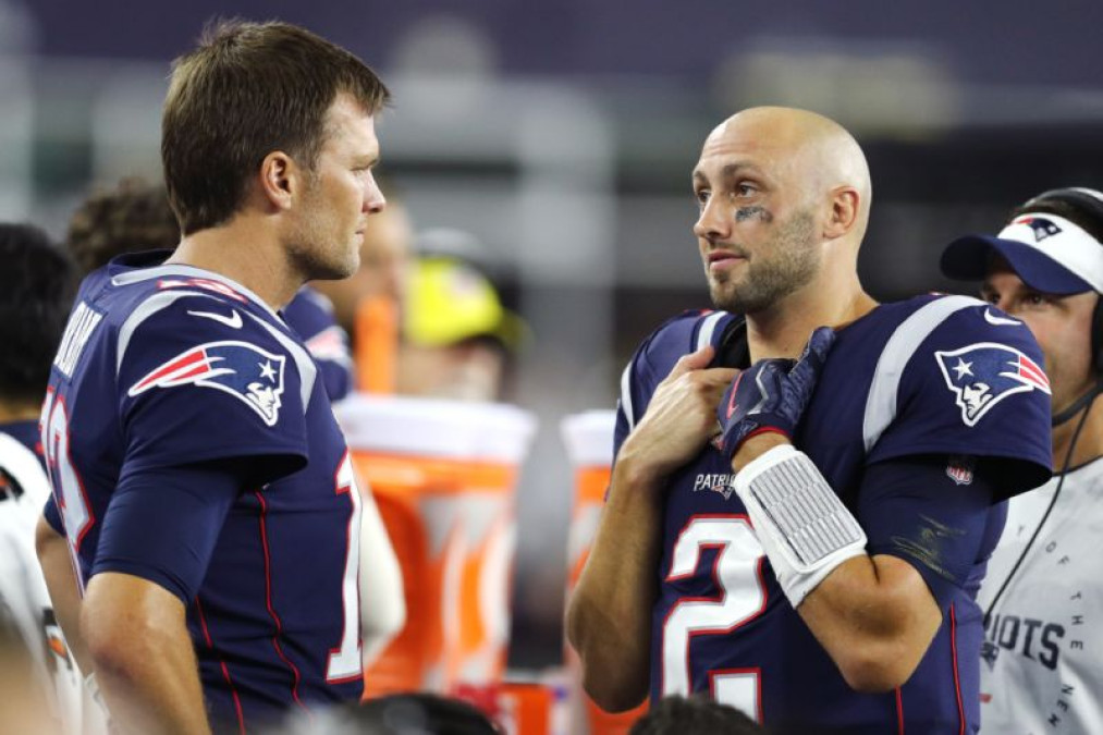 Patriots van por Brian Hoyer