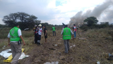 Localizan cajas negras de avión accidentado en Durango