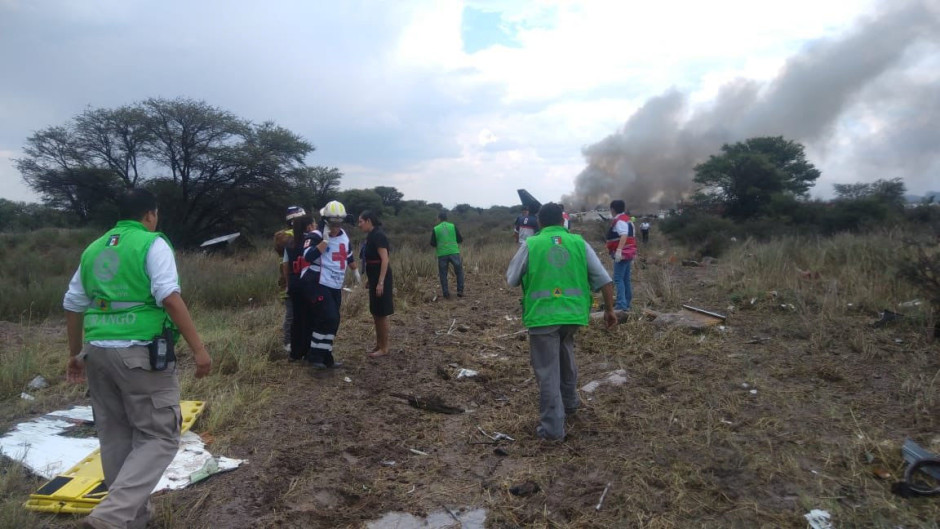 Localizan cajas negras de avión accidentado en Durango