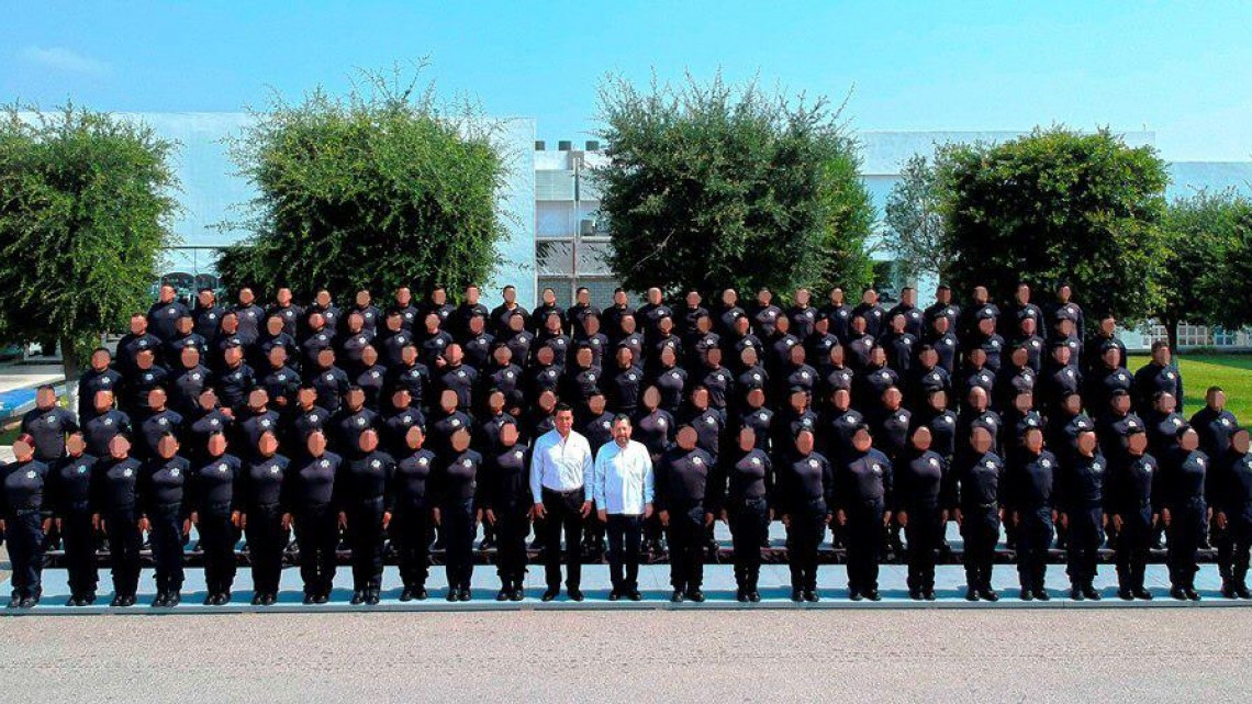 Entrega USJT 124 nuevos policías 