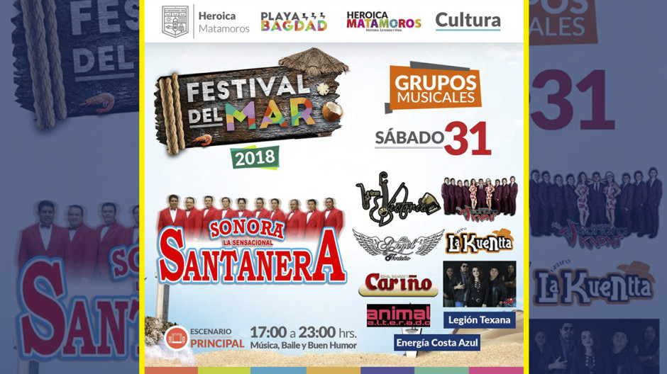 Continúan actividades de “Festival del Mar 2018”