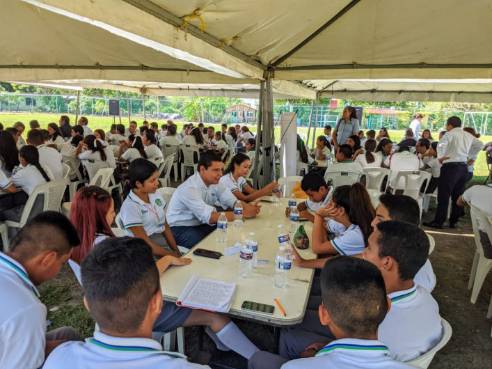 Proponen Gobierno de Tamaulipas y comunidad escolar acciones en beneficio del medio ambiente