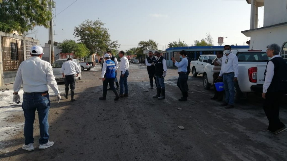 Continúa atención a familias de Reynosa tras inundaciones