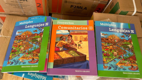 Arriban libros de texto a Reynosa