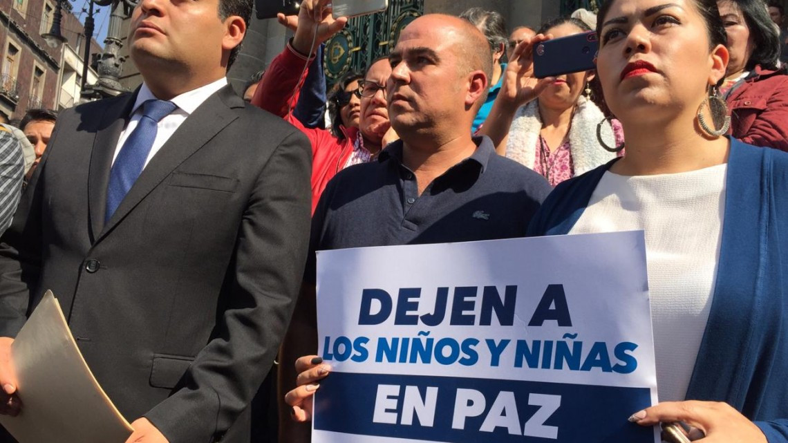 Protestas en CDMX por dictamen Infancias Trans