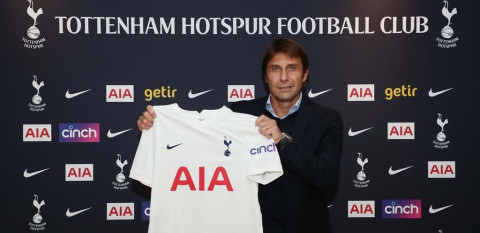 Antonio Conte, nuevo técnico del Tottenham