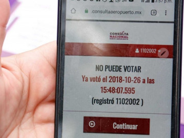 Corrigen fallas en app de consulta ciudadana para el NAIM