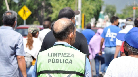 Protesta Sindicato por reducción de días de aguinaldo 