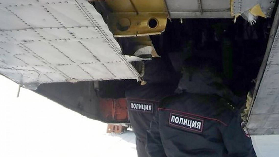 Avión pierde nueve toneladas de oro en Rusia