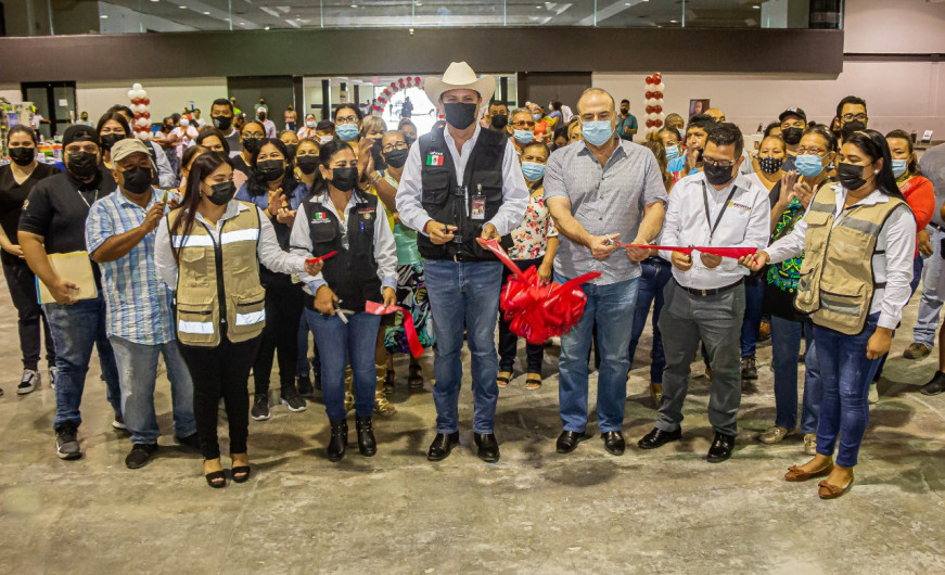 Realizan Feria Tandas para el Bienestar en apoyo a la economía familiar