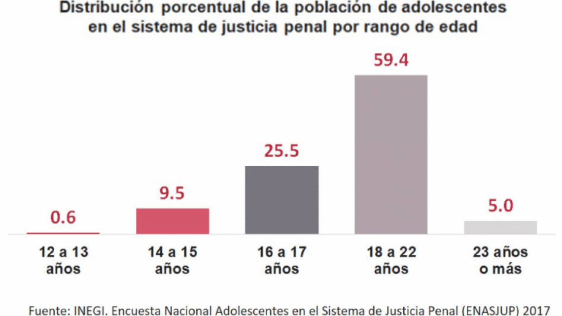 Más de la mitad de los jóvenes procesados tiene entre 18 y 22 años