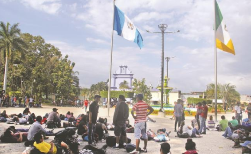 Cuarta caravana se prepara para su llegada a México