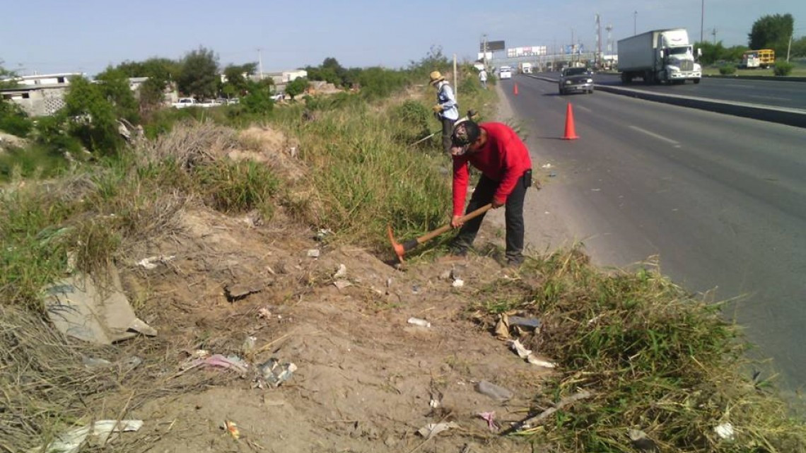 Realizan limpieza en principales zonas de la ciudad