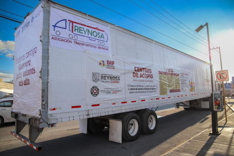 Envía Gobierno de Reynosa apoyo a guerrerenses