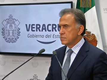 Asegura Yunes, elementos suficientes para que J. Duarte no ponga un pie en la calle