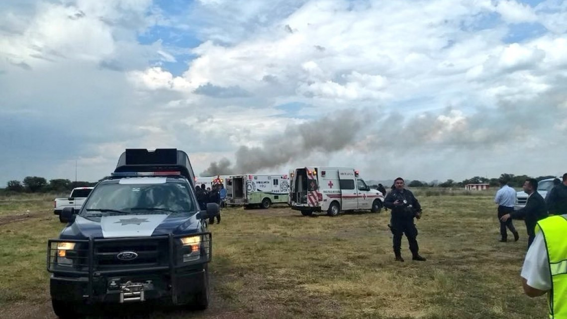 Se desploma avión de Aeroméxico en Durango