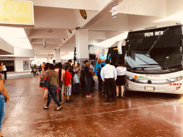 Central camionera sin protección especial ante COVID-19