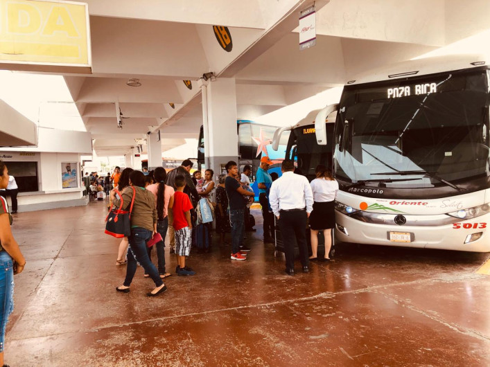 Central camionera sin protección especial ante COVID-19