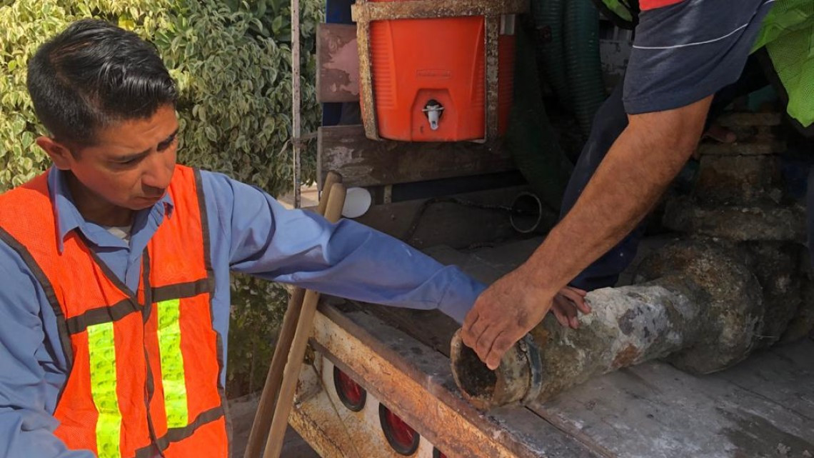 Emergente Inversión de 5.5 millones de pesos para reponer líneas hidráulicas en Matamoros