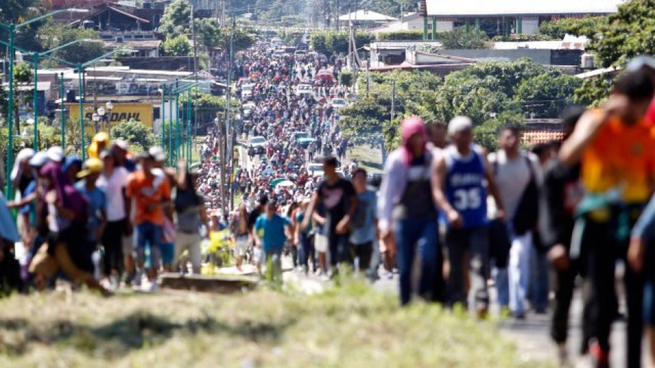 9 mil 471 migrantes han entrado a México en las tres Caravanas: INM