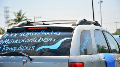 Caravana panista reúne 4 mil vehículos y muestran respaldo a gobernador 