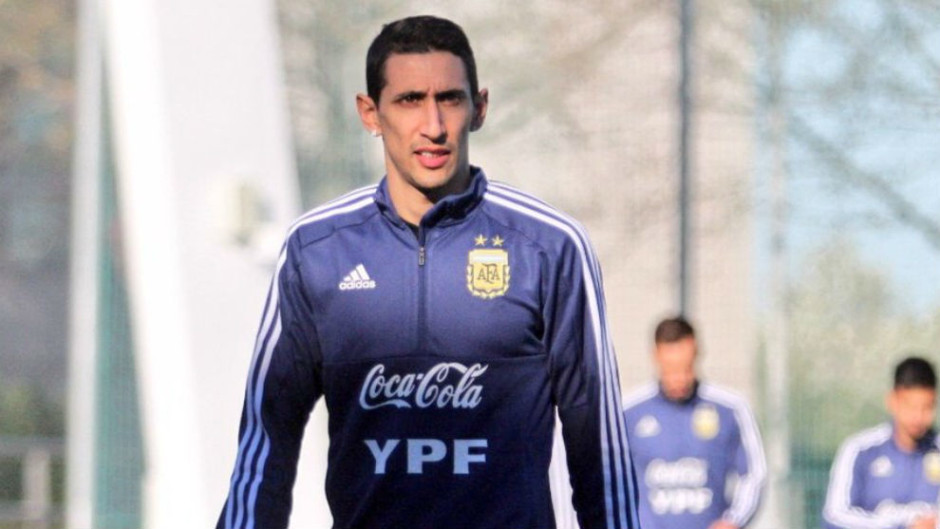 Di María fuera de los amistosos por lesión 