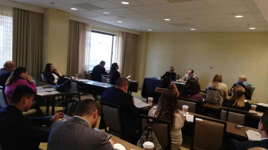 Agentes del Ministerio Público y FGJT reciben capacitación en Los Ángeles, California