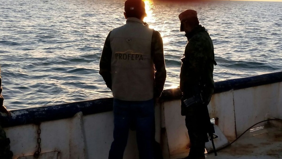 Asegura Profepa y Semar tres embarcaciones mayores por pesca ilegal