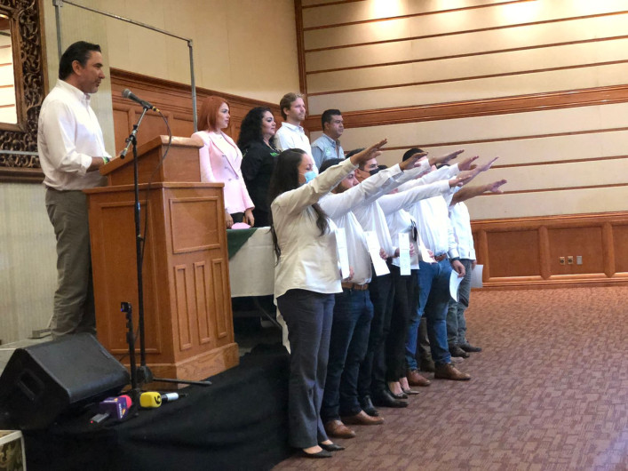 Asume Luis Miguel Iglesias dirigencia local del PVEM