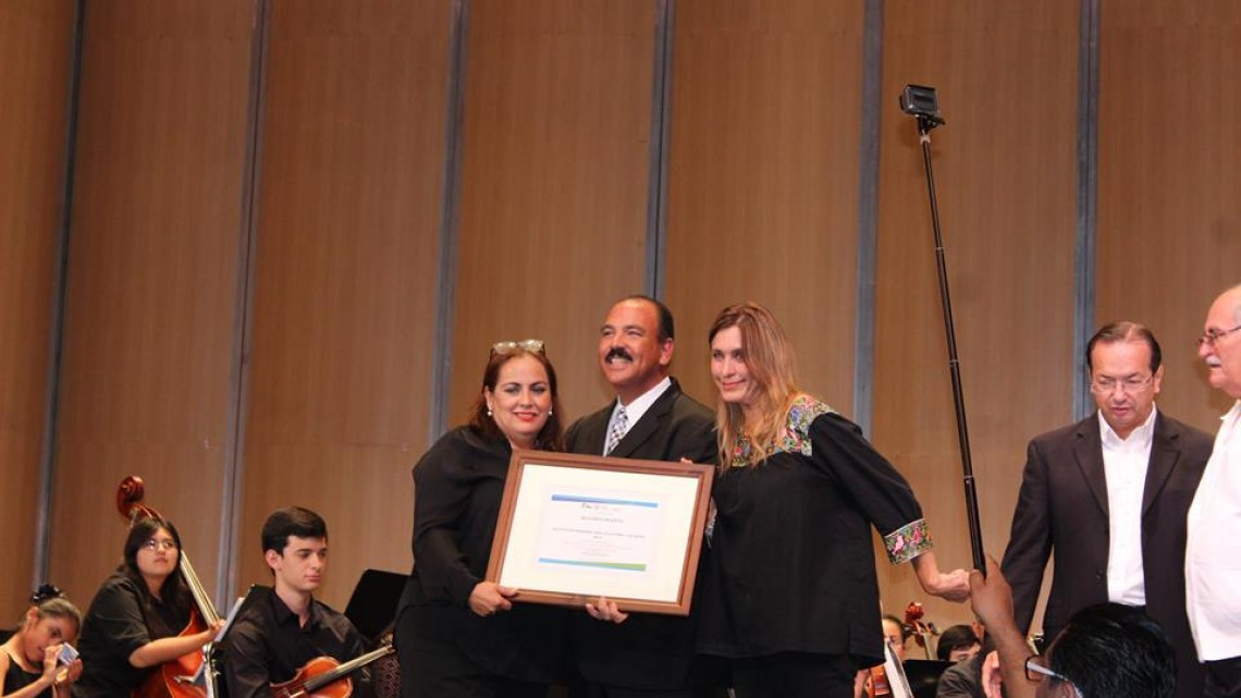 Maki agradece invitación al "Encuentro de la Juventud Sinfónica Tamaulipeca"